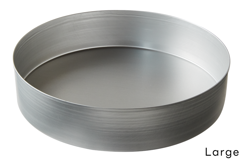 ツレヅレハナコ × オレンジページ ふたつきアルミ丸バット 3サイズ ツレヅレハナコ × オレンジページ ふたつきアルミ丸バット 3サイズ