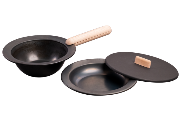 フライパンジュウ M+深型(M)+専用フタ(M) ハンドルセット フライパンジュウ M+深型(M)+専用フタ(M) ハンドルセット