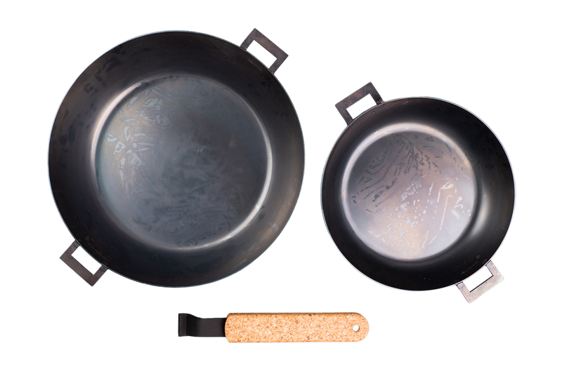 DISH PAN 20/26cmセット(着脱ハンドル付)|【公式通販】藤田金属 DISH PAN 20/26cmセット(着脱ハンドル付)|【公式通販】藤田金属