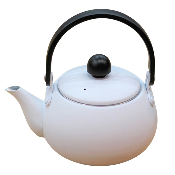 南部鉄器 急須 ティーポット SQUARE SS TEAPOT 白 デイジー